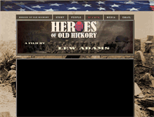 Tablet Screenshot of heroesofoldhickory.com